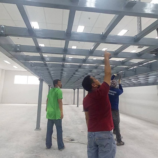 รับต่อเติมชั้นลอยสินค้าทั้งแบบถาวรและน็อคดาวน์ ออกแบบตามการใช้งานจริง