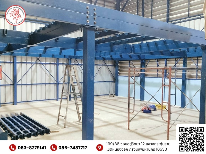 บริการรับออกแบบ ผลิต ติดตั้งชั้นลอย